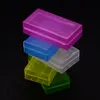 Taşınabilir Plastik Pil Kılıf Kutusu Emniyet Tutucu Saklama Konteyner Paketi Piller 2 * 18650 veya 4 * 18350