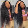 Luxefame Braided Curly Deepwave Lace Wig For Black Women Lace Frontal Curly WigPineapple Wave Brazilian Virgin Hair Wigs32114649389582