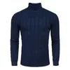 남자 스웨터 니트 셔츠 트렌디 한 따뜻한 남자 셔츠 슬림 유지 따뜻함 스웨터