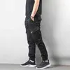 Męskie Moda Streetwear Męskie Dżinsy Jogger Spodnie Młodzieżowe Dorywczo Lato Kostki Banded Spodnie Marka Boot Cut Cut Europejski Dżinsy Spodnie 211112