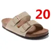 Arizona 2021 New Summer Beach Sandals Cork Slippers Casual Double Buckle Clogs Sandalias Women Men Flip Flops Flats slippers SIZE EUR 34-47