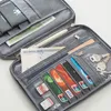 Hot-Selling Hem Rese Tillbehör Familj Passport Hållare Kreativ Vattentät Dokument Case Organizer Travels Wallet Documents Väska Kortinnehavare