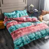 Gemotric Martbling 3D Print Bedding Set 220x240 Twin King Rainha Size Bedclothes Duvet Coberturas Conjunto Capa de Quilt Home Nenhuma folha de cama