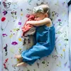 Geckatte Nuova Estate Della Neonata Vestiti di Modo Allentato Solido Pagliaccetto Del Neonato Vestiti Appena Nati Vestiti Del Bambino Babygirl Tutina G1221