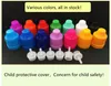 PET Needle Bottle 5ml Plastic Dropper Bottle Clear 5 Ml E Liquid Bottle for E-juice Cheap 13 colors