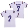 Niestandardowa koszulka LSU Tigers Joe Burrow Burreaux JaMarr Chase Odell Beckham Jr. Leonard Fournette Tyrann Mathieu Patrick Peterson Guice Jerseys