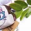 لطيف محفظة قصيرة النساء خمر قماش قذيفة عملة محفظة سيدة بطاقة حامل مخلب الاطفال الكرتون totoro / فوكس / البومة تغيير المحافظ الصغيرة