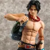 23cm One Piece Anime Figure One Piece NEO-DX Portgas D. Ace 10th Limited Action Figure Ace Figure Collection Modèle Poupée Jouets X0526