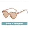 Wholesale Candy Heart Children's Sunglasses Cute Sunscreen Eyeglasses Fashion Party Girls Kid Pink Glasses Oculos De Sol