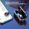 NEUESTE TWS Bluetooth Touch Control Headset Drahtlose Kopfhörer Kopfhörer Wasserdicht 6D Stereo Sport Musik 300 mah Batterie 28 stunden L1370515