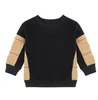 Enfants Sweats à carreaux Sweatshirt Enfants Collier rond à manches longues Chemise bébé garçons filles design Tops