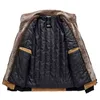 男性の冬の暖かい厚いジャケットファッションの毛皮の襟のCordurooyコート秋のブランドのアウトリーマリアカジュアル211126