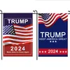 50PC / DHL Trump 2024 Flagga Maga Kag Republikanska USA Flaggor Anti Biden Biden president Donald Funny Garden Campaign Banner G31201
