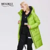 MIEGOFCE, chaqueta de invierno para mujer, Parkas largas a prueba de viento, abrigo cálido suelto y cómodo para exteriores D21848 210930