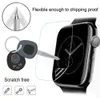 Film de protecteur plein écran à hydrogel doux pour Apple Watch 38 mm 42 mm 40 mm 44 mm iwatch 654321 pas Glass4522650