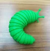 2022 Fidget Toy Slug Party Articulated Flexible 3D Slug Joints Curled Relieve Stress Anti-Anxiety Sensory Toys For Children Aldult B0804