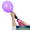 1pc ballongpump mini plast handhållen bollfest ballong inflator luftpump bärbar bröllopsfödelsedagsfest dekorverktyg fabrikspris expert design kvalitet senast