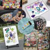 Presentförpackning 100st Svart Vit Sexig Waifu Girl Stickers för bärbara datorer Stationery Klistermärke Aestetic Craft levererar scrapbooking material