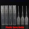 Garrafa de pulverizador de plástico fulled 2ml 3ml com dispensador de spray de névoa fina para desinfecção de álcool perfume de perfume