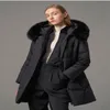 Premium Women's Leading Winter Pike Suit Fur Hooded Down Jacket Fashion Coat