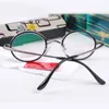 Men retro redondo metal com moldura cheia de óculos de leitura preta de óculos espelhos espetáculos de saúde Cuidados com os olhos 100 200 150 250 051 Sunglasse8854314