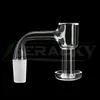 Beracky totalmente soldado fumando Terp Slurper Quartz Banger con vidrio Juego de píldora de mármol 10mm 14mm 18 mm Hombre Hombre Femenino Sin fisuras Biselado Clavos para Bongs Dab Rigs