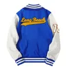 Arrival Sale Baseball Uniform Coat Fleece Cotton Letter Preppy Style Single Breasted Bomber Jacket Brand Clothing Men 211025