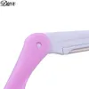 120pcs/Lot Wholesale Eyebrow Trimmer Women Facial Razor Scissors For Eye Brow Safe Face Blades Shaping Knife