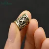 Andere 24 Stücke Mode Viking Charme Muster Vintage Perlen Für Schmuck Machen Bart Zubehör Geschnitzte Rune Großhandel Rita22