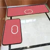 Fashion Designer Long Kitchen Mat Letters Printed Floor Mats Anti Slip Door Carpet For Bedroom Bath Rugs234h