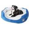 Soft Pet Bed Kennel Cashmere Warming Dog Bed Sofa for Small Medium Dog Sleeping Bed Puppy Cushion Mat Portable Cat Supplies 211009