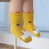 Baby Peuter 3D Cartoon Dier Sokken Pasgeboren Kinderen Leuke Zachte Anti Slip Zuigeling Warme Sokken voor 0-3 jaar Jongens Meisjes 20220221 H1