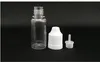 Garrafa de agulha pet 5ml garrafa conta-gotas de plástico transparente 5 ml e garrafa líquida para ejuice barato 13 cores9473517