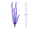 Decorazione artificiale per piante d'acquario Acquario sommergibile Fiore Ornamento per erba Decorazione per acquario Pianta subacquea