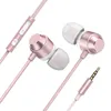 Magnetic Earphones Headphones HIFI Bass In Ear Headset With Microphone Volume Control for iPhone Samsung Android Smartphones