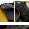 Black Straight Vintage Jeans Women's y2k Streetwear Denim Trousers Female Office High Waist Mom Drape Wide-leg Pants 210922