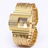 Kreativitet Fashion Luxury Ladies Wrist Klockor Toppmärke Guld Stålband Vattentät Kvinnors Armband Titta Zegareek Damski 220113