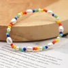 Fios de miçangas 2022 Minchações coreanas de sementes coloridas Bracelete para mulheres Bracelets de amizade de praia de verão