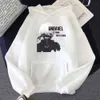 Tokyo Ghoul Sweat-shirt surdimensionné Kaneki Ken Imprimer Harajuku Sweat à capuche Printemps Streetwear Colors12 Unisexe Anime Femmes / Hommes Casual Kpop Y0820