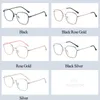 Fashion Sunglasses Frames Anti-Blue Ray Retro Full Rim Polygonal Eyewear For Unisex Metal Frame Glasses Optical Spectacles Arrival Selling