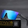 NEW luxury BRAND Mirrored heat wave Polarized lens Sunglasses men sport goggle uv400 protection with case HW03254z