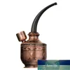 Pipe à eau en Bronze Shisha narguilé Cigarette porte-bouteille tuyau narguilé filtre fumée Tube en métal filtre goudron JD-128