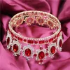 Barock Königin König Braut Tiara Krone für Frauen Kopfschmuck Prom Braut Hochzeit Zubehör Tiaras und Kronen Haarschmuck Festzug X0726