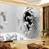 3D Duvar Kağıdı Basit Beyaz Tuğla Duvar Boyama Ev Dekor Oturma Odası Yatak Odası Duvar Su Geçirmez Antifouling Duvar Kağıtları Wallcovering