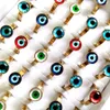 20 pçs / lote Mulheres Punk Gothic Gothic's Eye Anel Cool Design De Ouro De Ouro De Aço Inoxidável Mistura Eyeball Demon Eyed Lucky Jewelry Party Gift