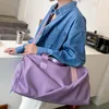 Duffel Bags Fashion Fitness Travel Bag Women 2021 Summer Oxford Cloth Waterproof Yoga Gym Sport Large Capacity Crossbody Handbag