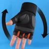 Cycling Gloves Anti-slip Anti-sweat Men Swimwear Women Half Finger Breathable Anti- Sports Bike Velo Route