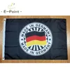 Made in Germany Schild-Flagge, 3 x 5 Fuß (90 cm x 150 cm), Polyester-Flagge, Banner-Dekoration für Zuhause