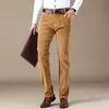 pantalon en velours marron