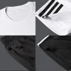 Running T-shirts Zomer Mannen Fitness Sports Top Sportswear Voetbal Kleding Jogging Gym Sneldrogend Ademend